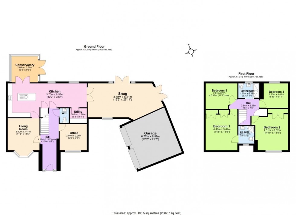 Floorplan for Warwick Close, Bagworth