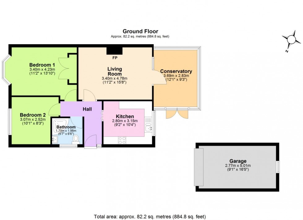 Floorplan for Main Street, Albert Village, Swadlincote