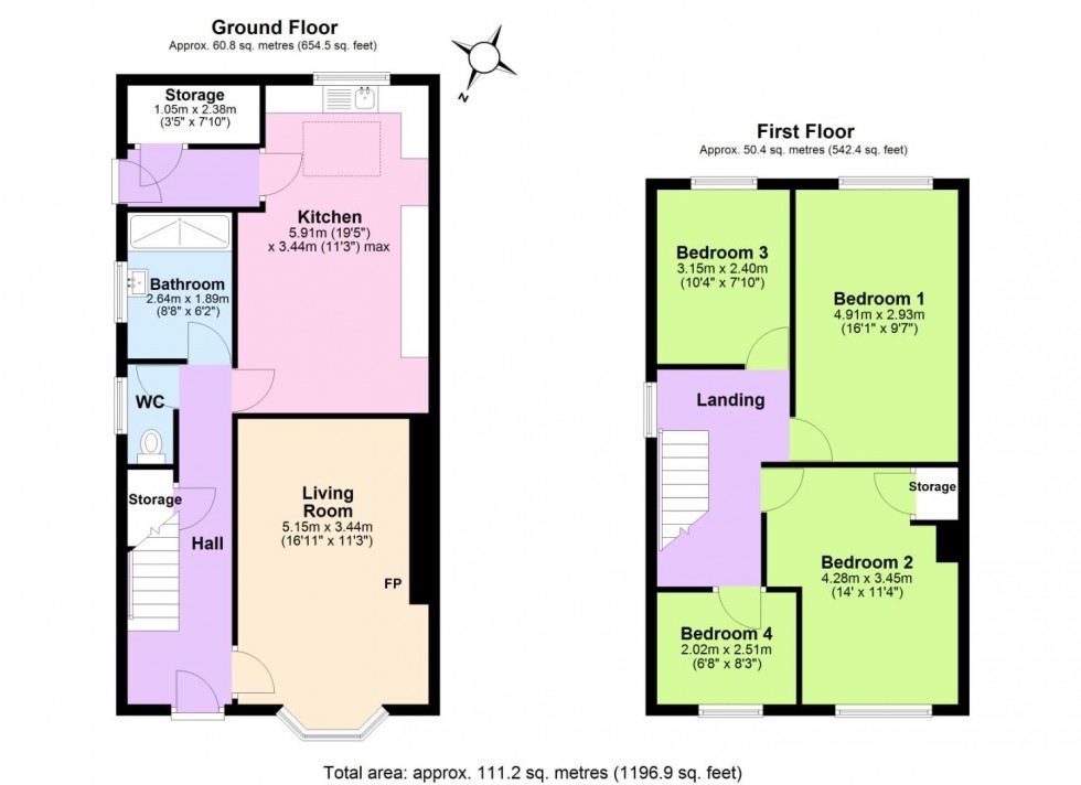 Floorplan for Elm Grove, Moira