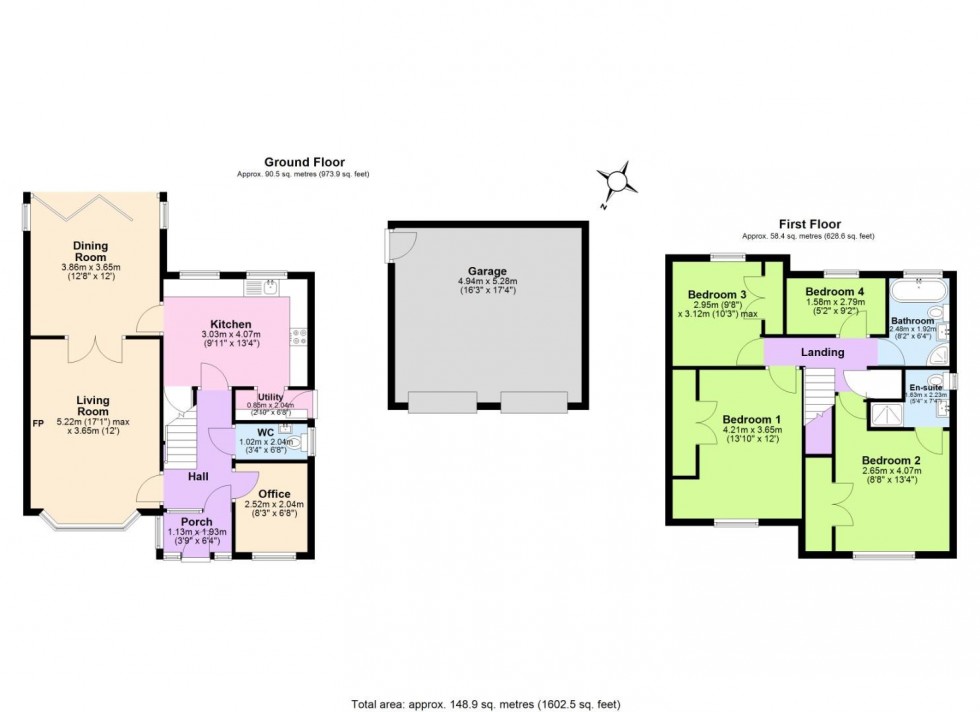 Floorplan for Forest View, Overseal