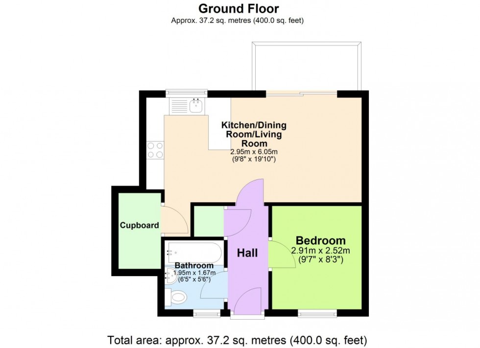 Floorplan for Flamingo Court, Nottingham