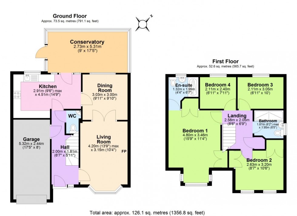 Floorplan for Sankey Drive, Albert Village