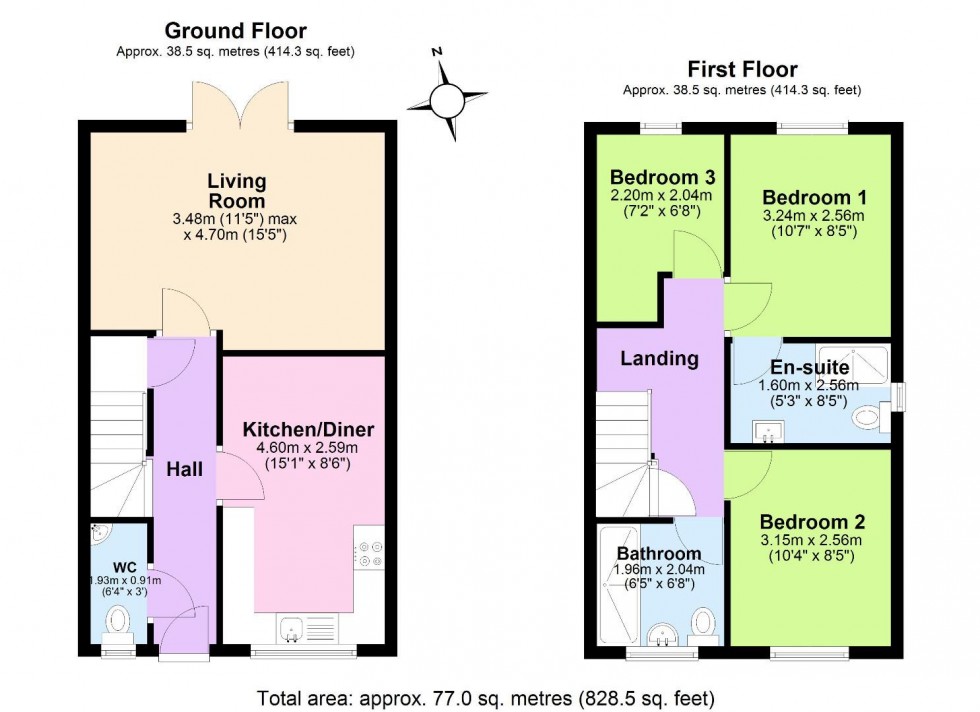 Floorplan for Vicarage Road, Wolverhampton
