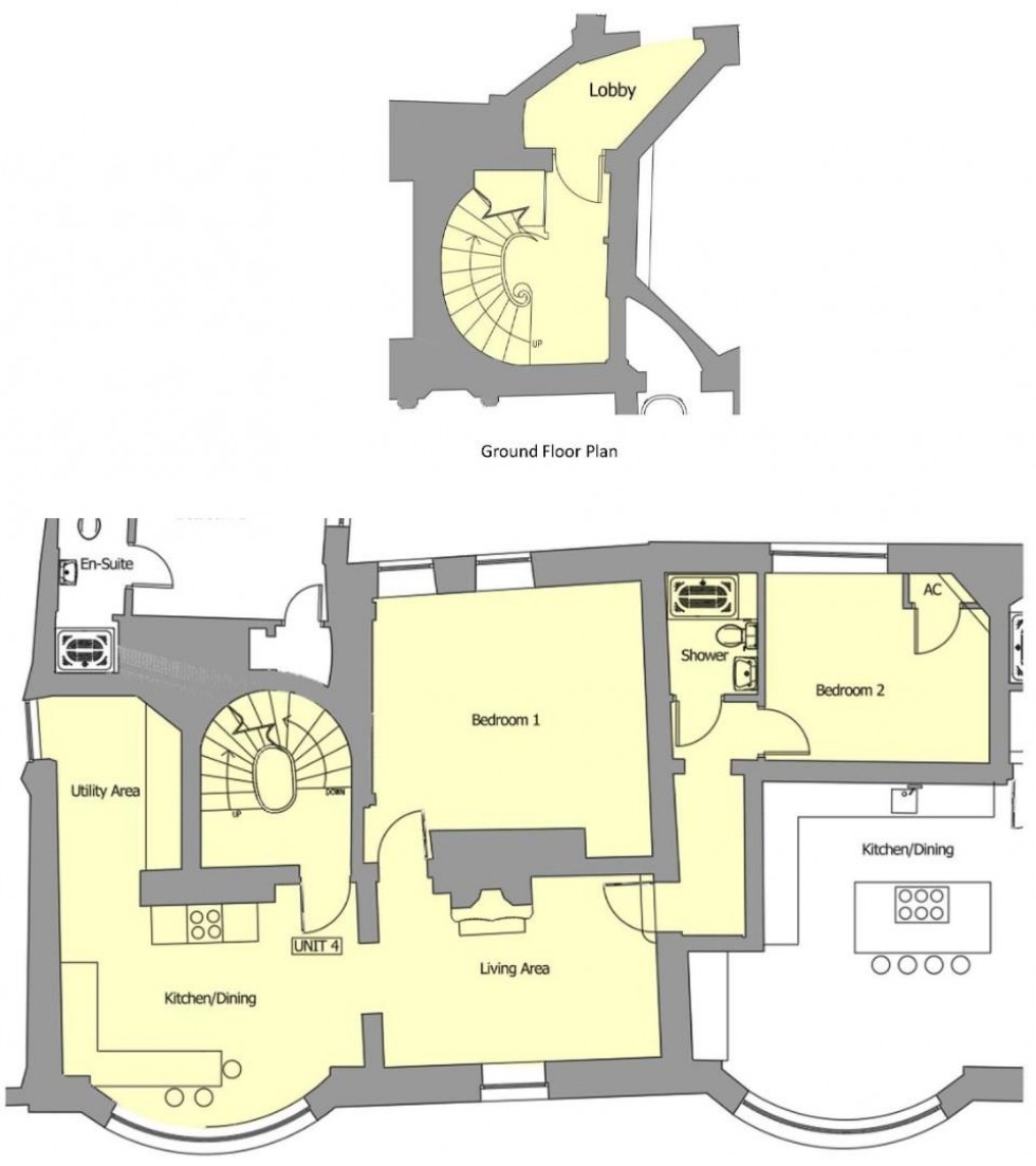 Floorplan for 5 Kilwardby House, Kilwardby Street, Ashby De La Zouch