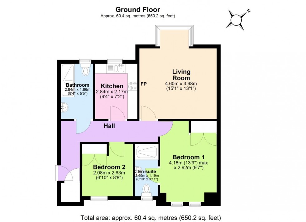 Floorplan for Rescue Way, Ashby-De-La-Zouch