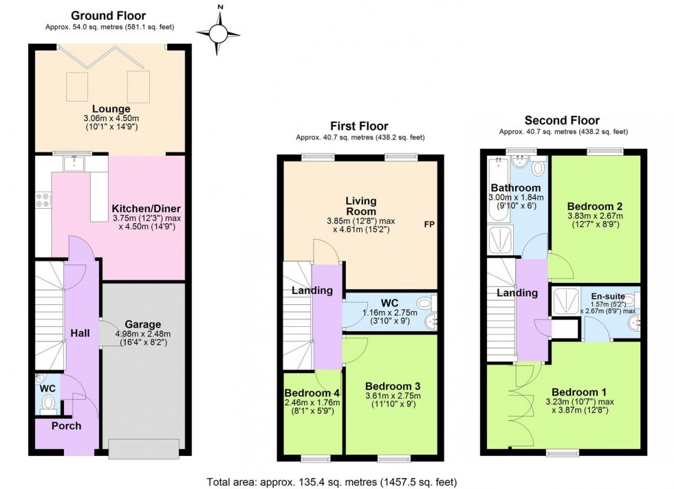 Floorplan for Kensington Drive, Tamworth