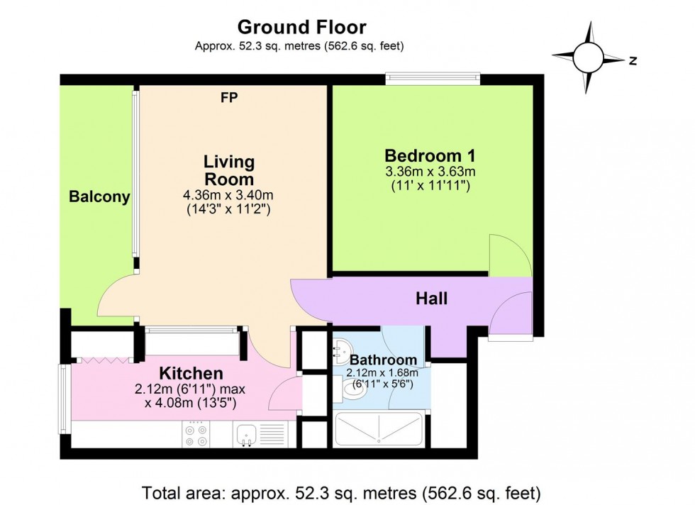 Floorplan for Strode House, Lichfield Street