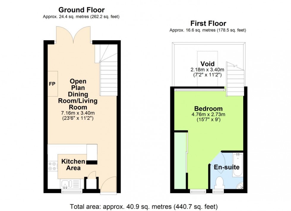 Floorplan for Herons Court, West Bridgford, Nottingham