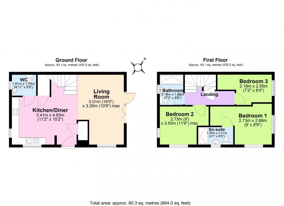 Floorplan for Marble Drive