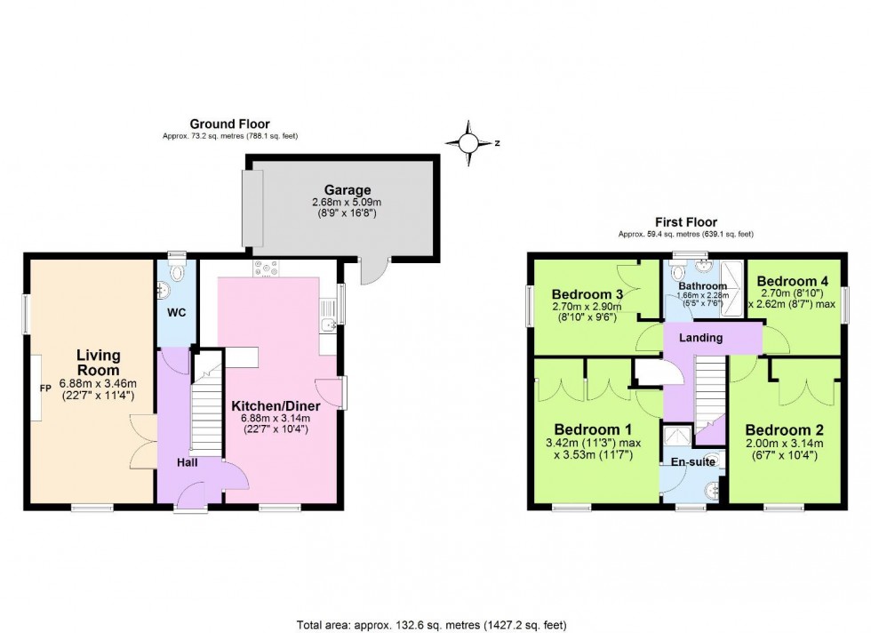 Floorplan for Forest School Street, Rolleston-On-Dove, Burton-On-Trent