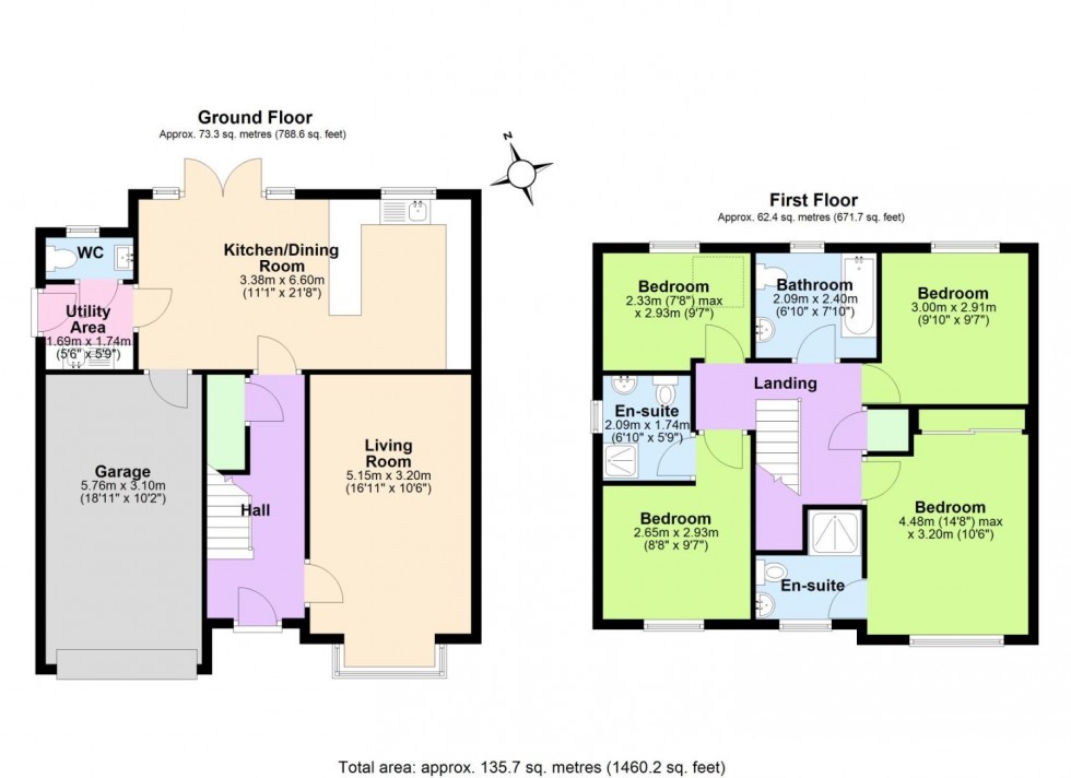 Floorplan for Peace Grove, Edwalton