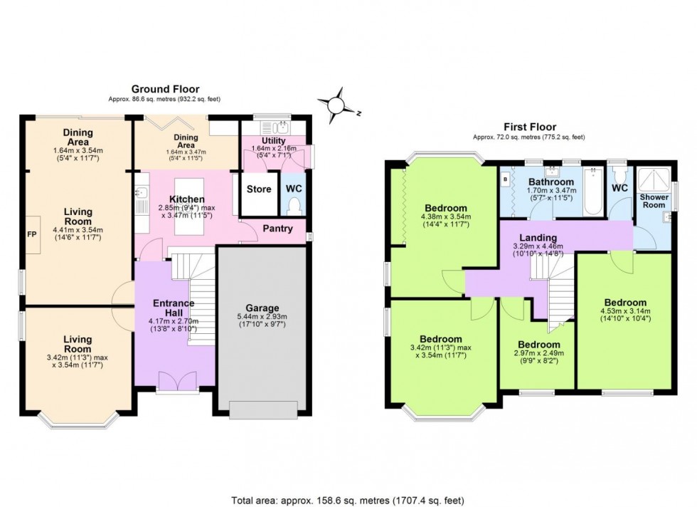 Floorplan for Ashby Road, Hinckley