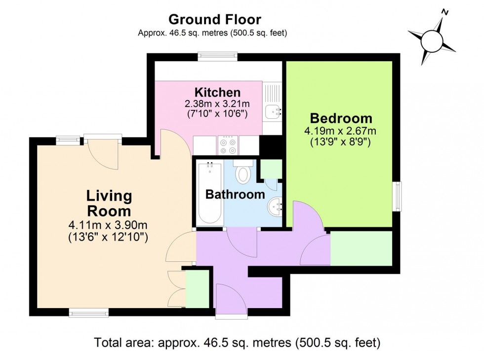 Floorplan for Sorrel, Tamworth