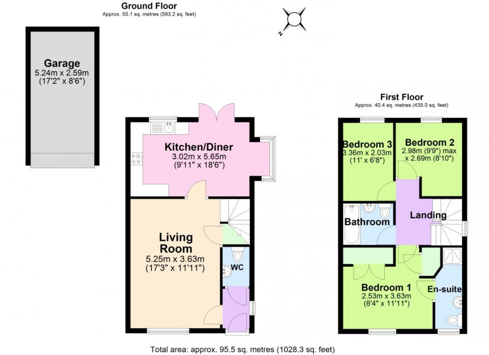 Floorplan for Wedgewood Way, Woodville