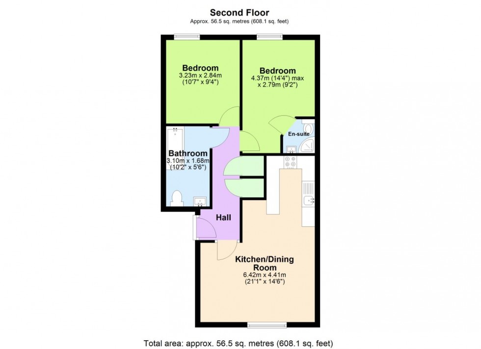 Floorplan for Loughborough Road, West Bridgford, Nottingham