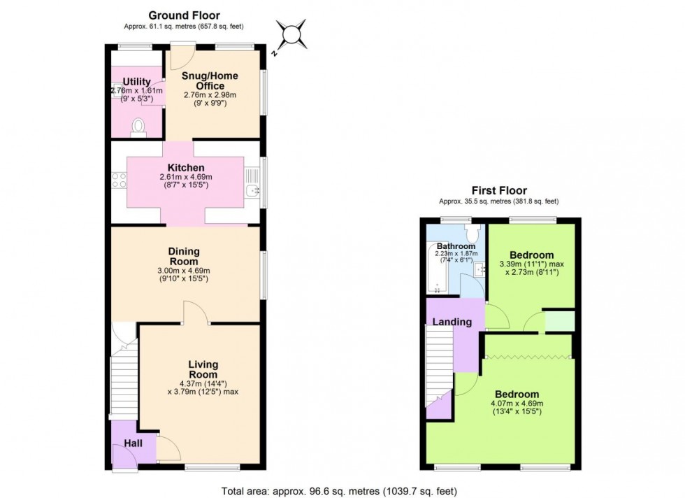 Floorplan for Occupation Road, Albert Village, Swadlincote