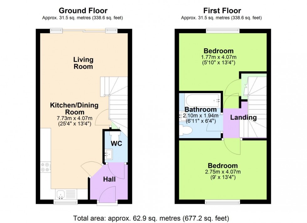 Floorplan for Carina Road, Edwalton, Nottingham