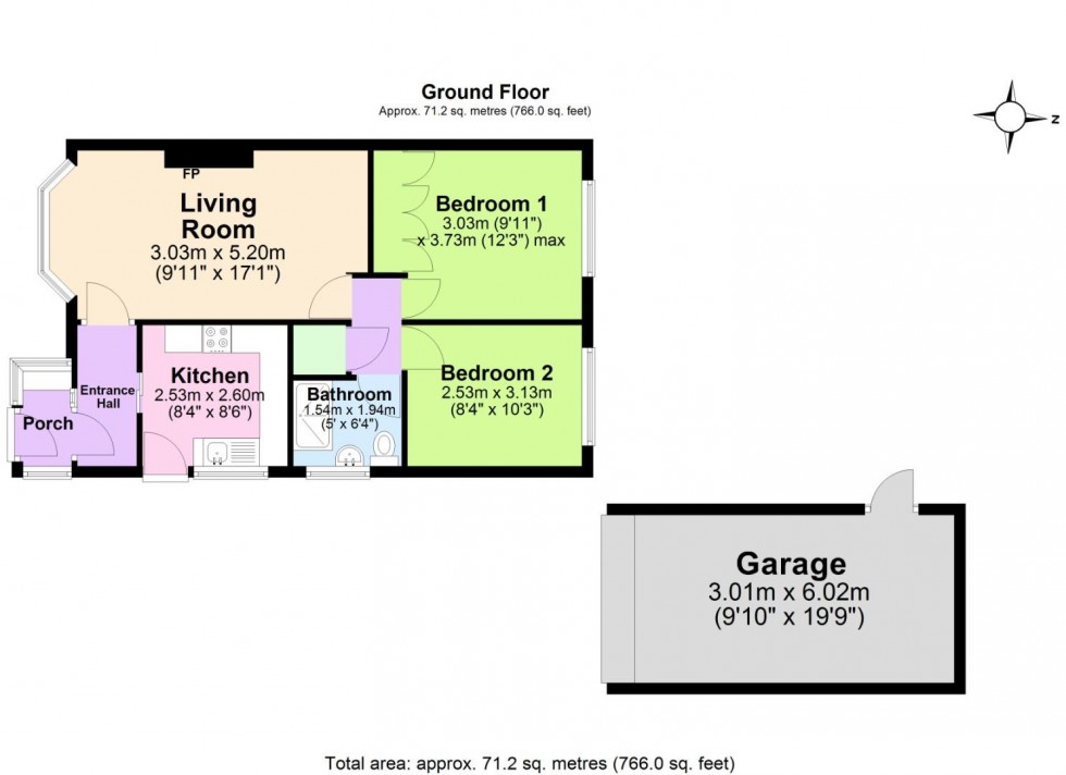 Floorplan for Ashfield Drive, Moira