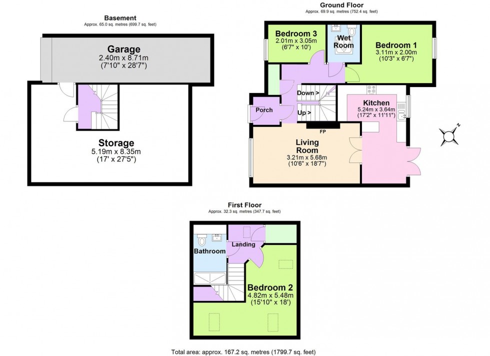 Floorplan for Common Lane, Polesworth, Tamworth