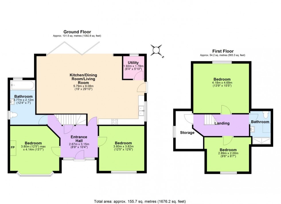 Floorplan for Melton Road, West Bridgford