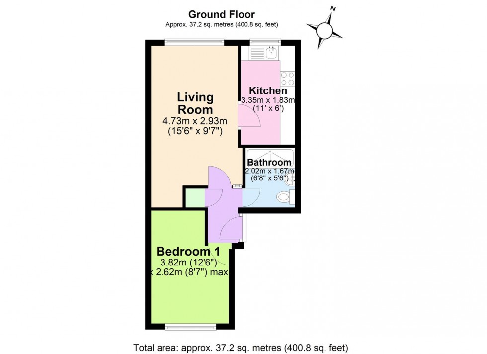 Floorplan for Saxon Mill Lane, Tamworth
