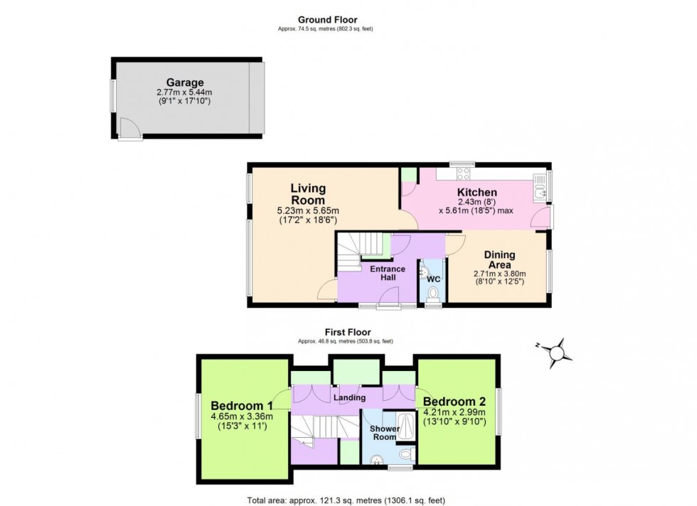Floorplan for Chiltern Rise, Ashby-De-La-Zouch