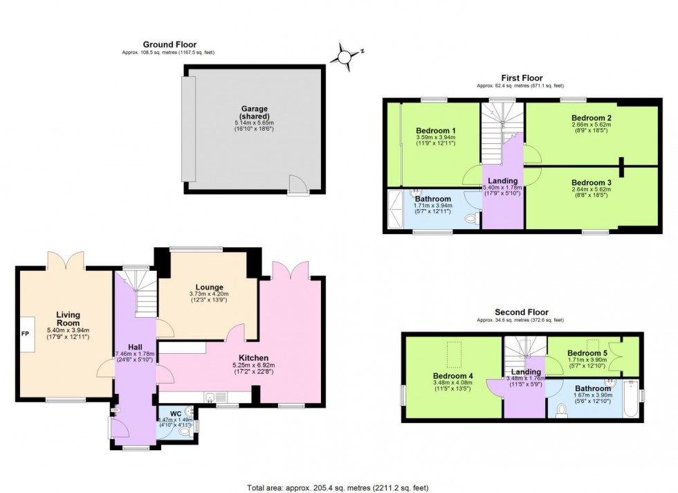 Floorplan for Duck Lake, Appleby Magna