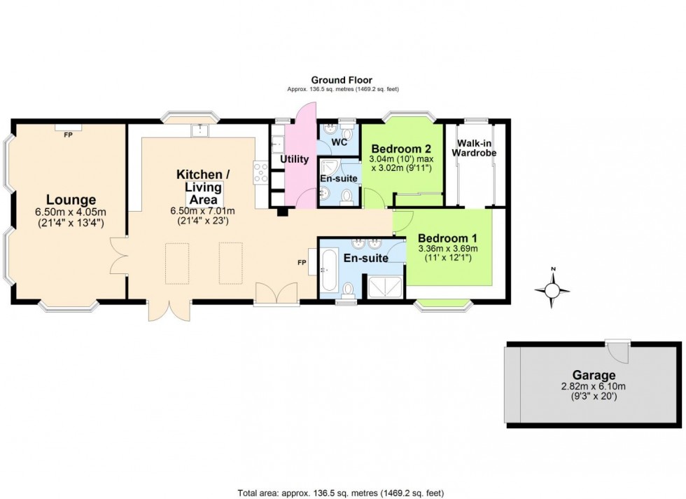 Floorplan for Ashby Road, Sinope, Coalville