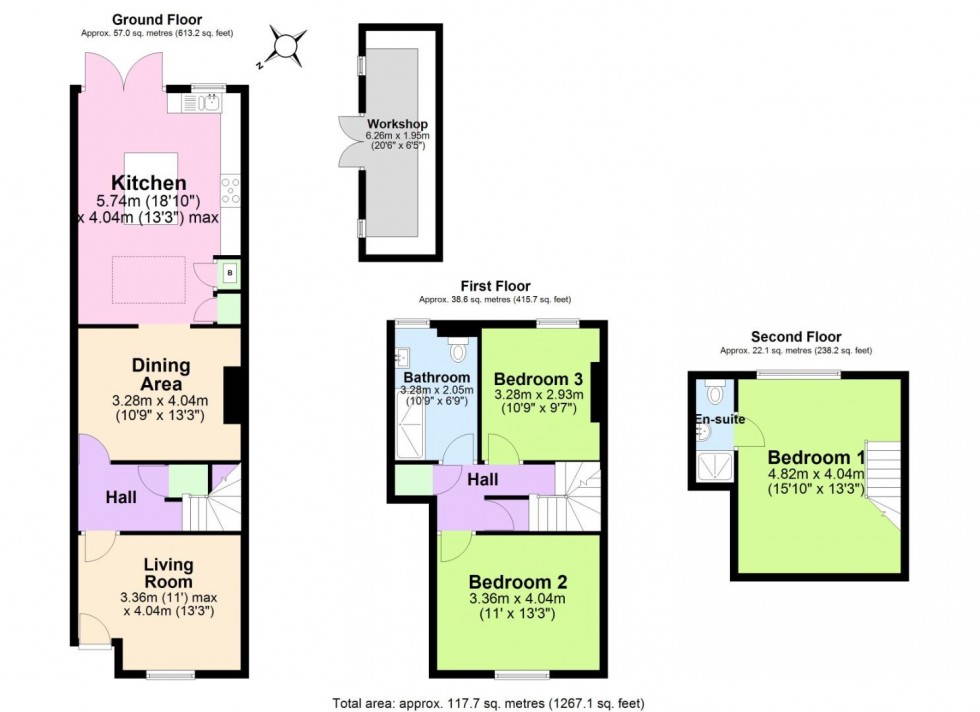 Floorplan for Occupation Road, Albert Village, Swadlincote