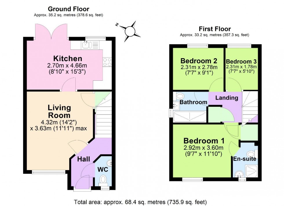 Floorplan for Ward Street, Wolverhampton
