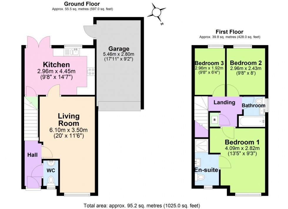 Floorplan for Amina Gardens, Bradmore, Wolverhampton