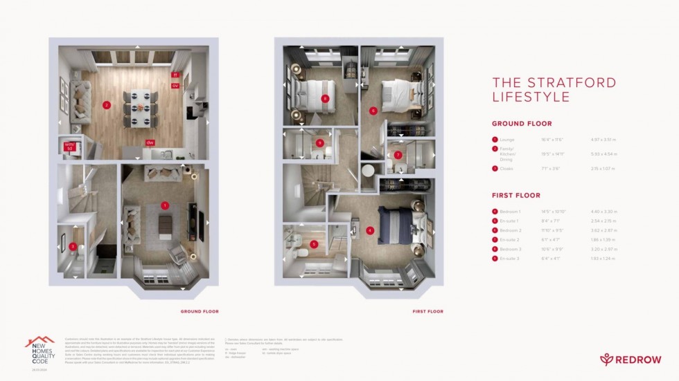 Floorplan for Nicker Hill, Keyworth