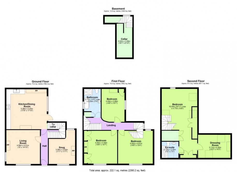 Floorplan for Main Street, West Leake, Loughborough