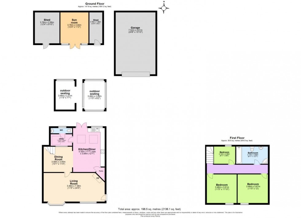 Floorplan for Moira Road, Donisthorpe