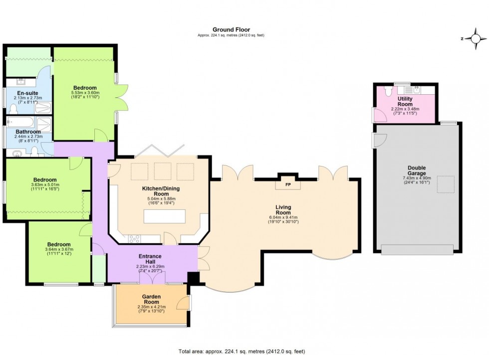 Floorplan for Main Street, Wysall