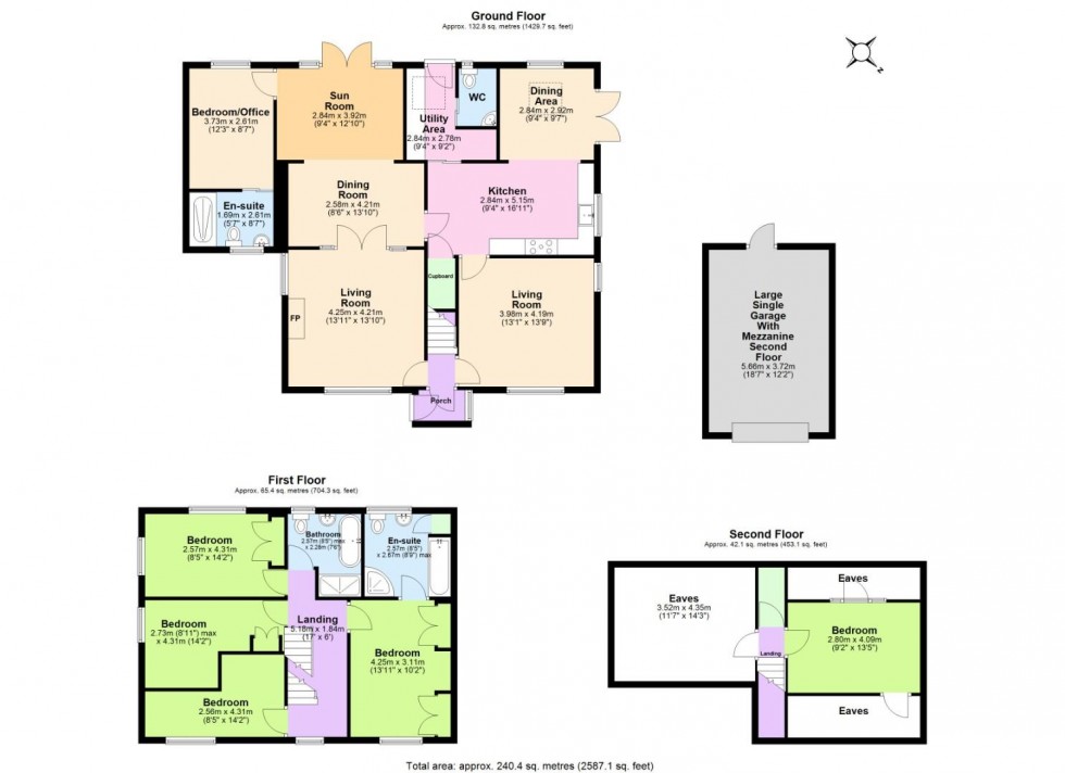 Floorplan for Stanton Lane, Stanton-On-The-Wolds, Keyworth