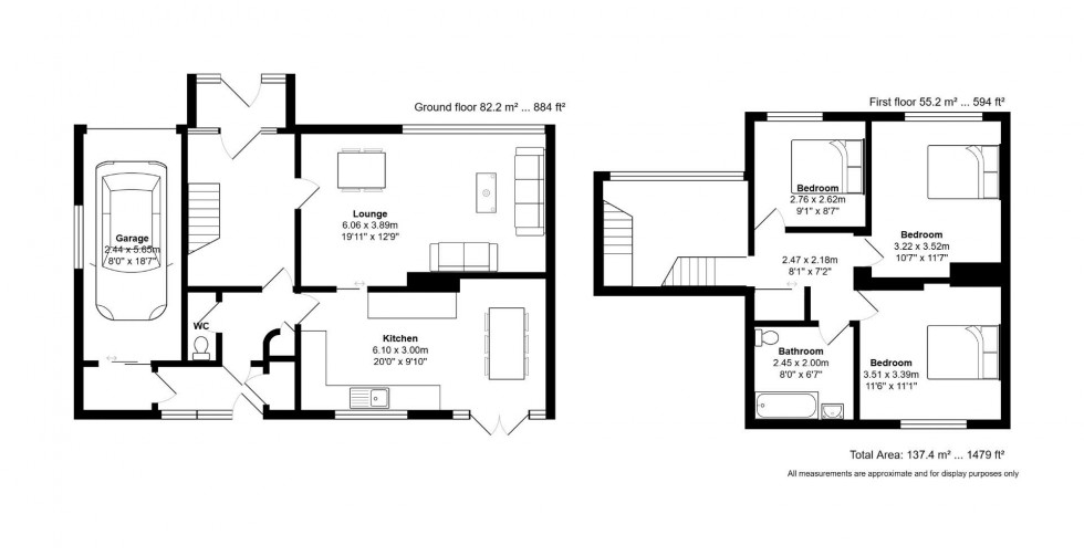 Floorplan for Ashby Road, Moira