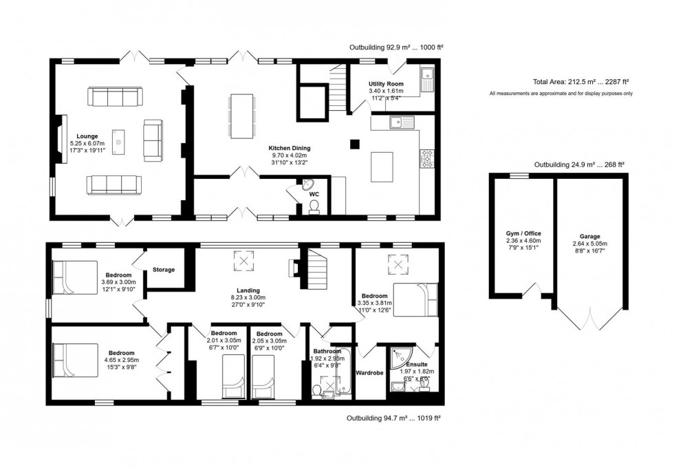 Floorplan for Portleys Lane, Drayton Bassett, Tamworth