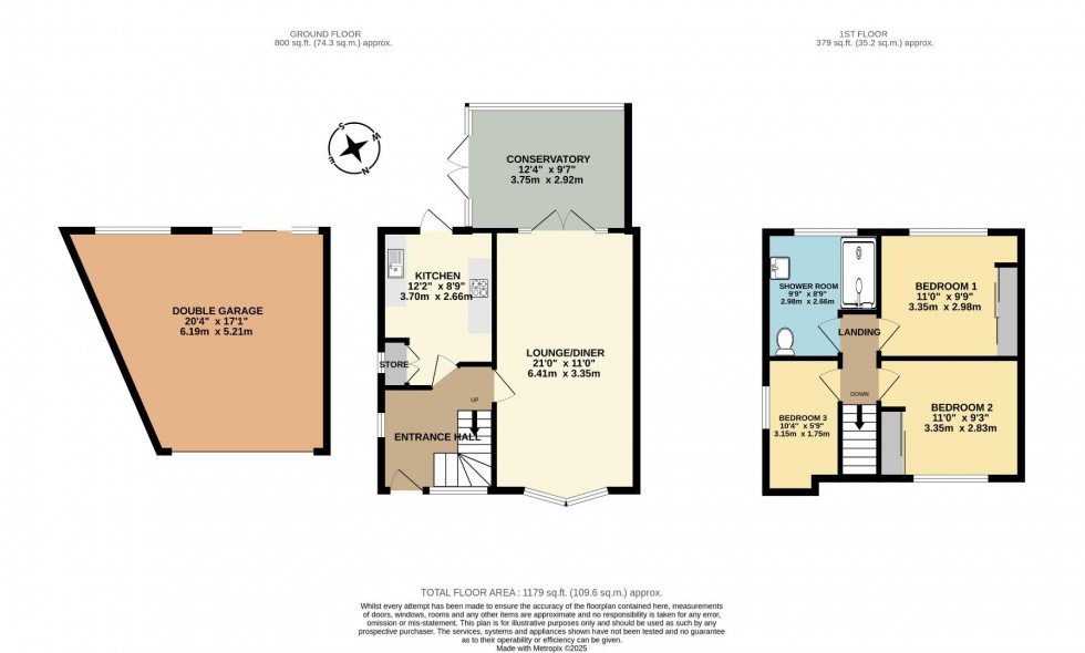 Floorplan for Wordsworth Way, Measham
