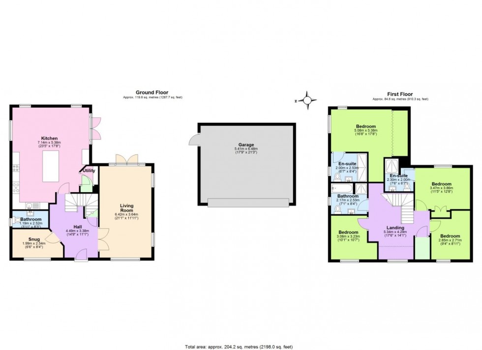 Floorplan for Summers Road, Hugglescote, Coalville