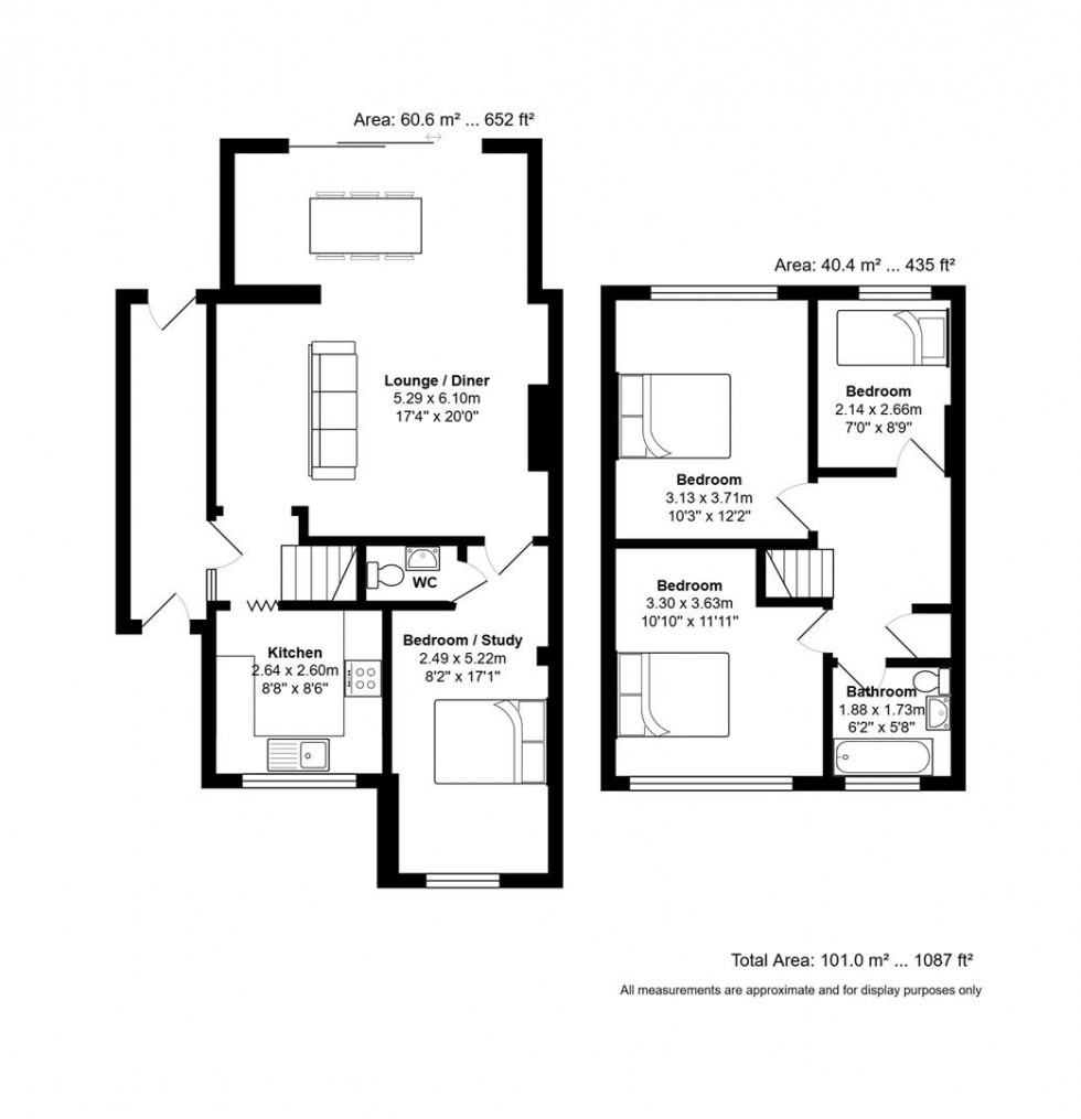 Floorplan for Francis Close, Polesworth, Tamworth