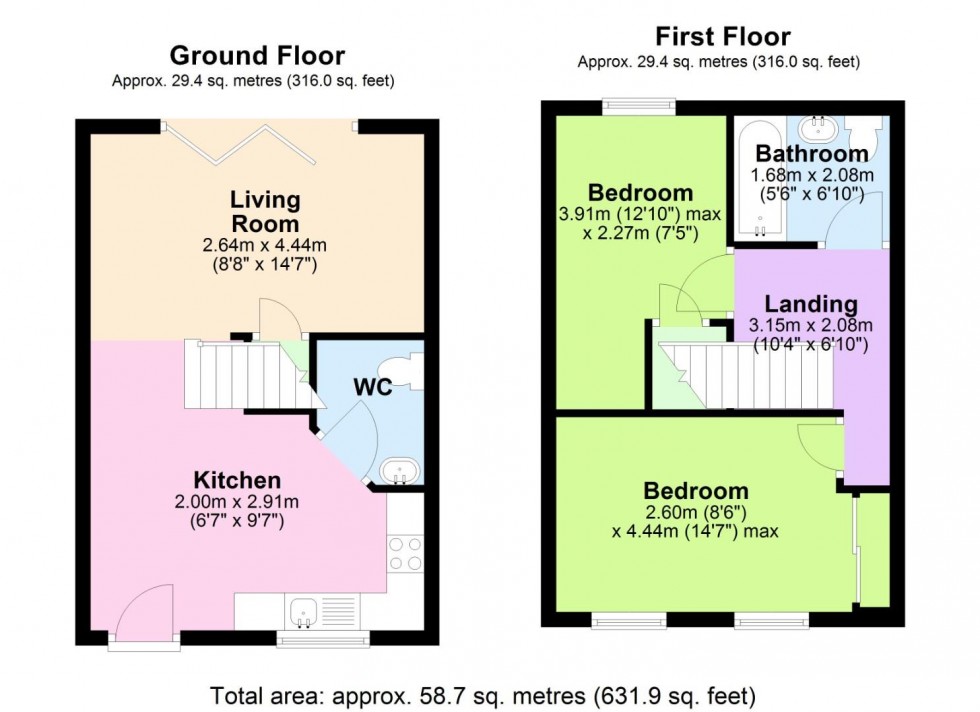 Floorplan for Cobalt Lane, Newhall