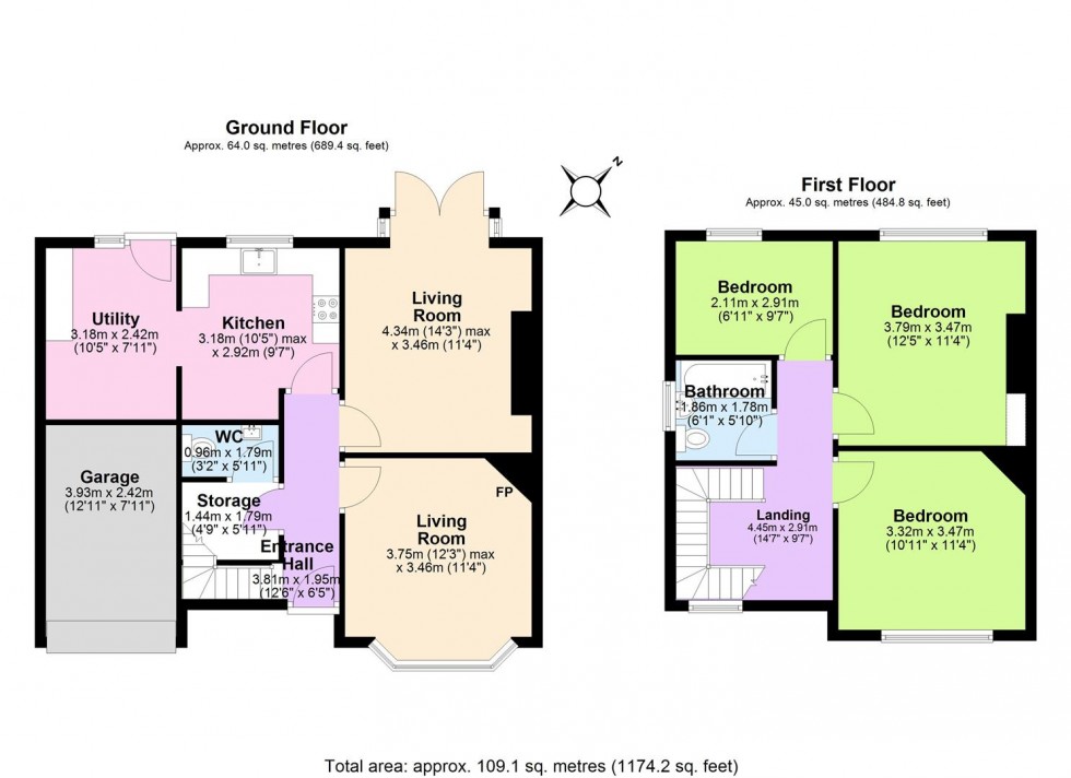 Floorplan for Bonehill Road, Tamworth