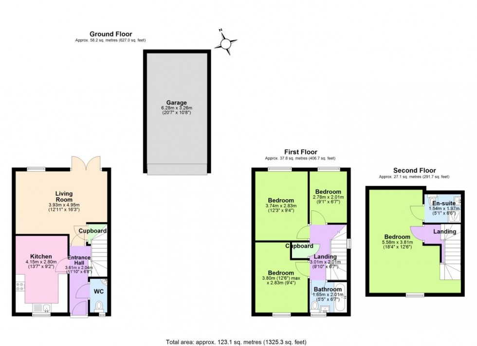 Floorplan for Herbert Drive, Hartshorne, Swadlincote