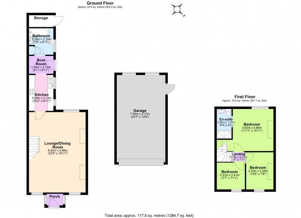 Floorplan for Station Road, Bagworth, Coalville