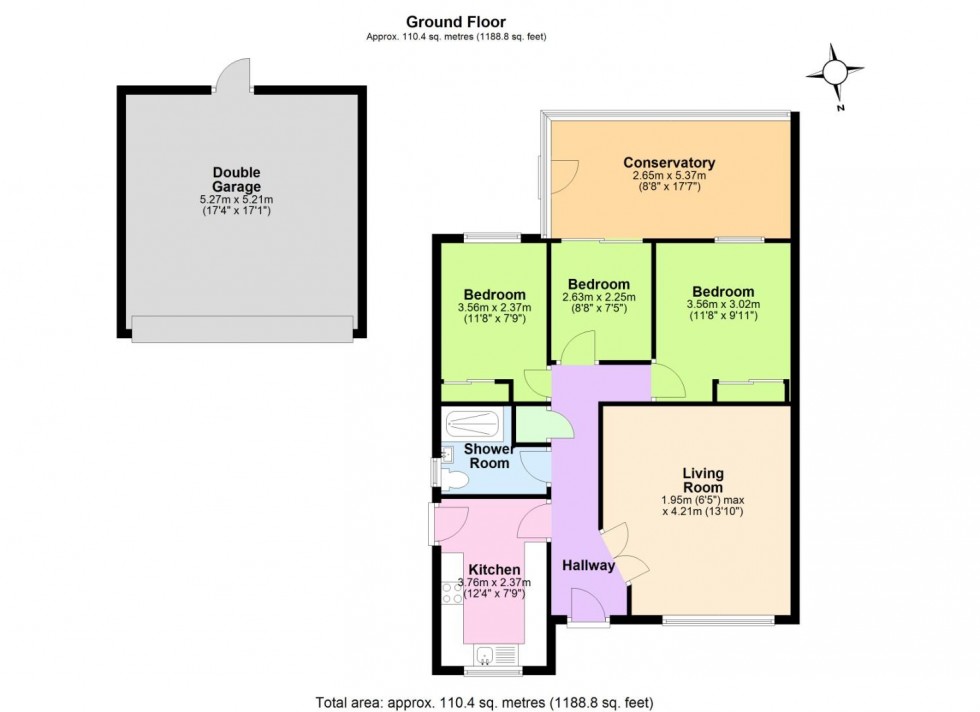 Floorplan for Beaufort Court, West Bridgford, Nottingham