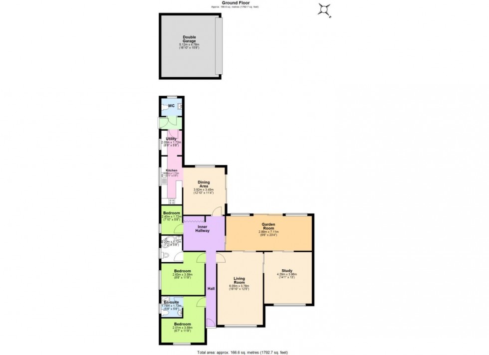 Floorplan for Melton Road, Stanton on the Wolds