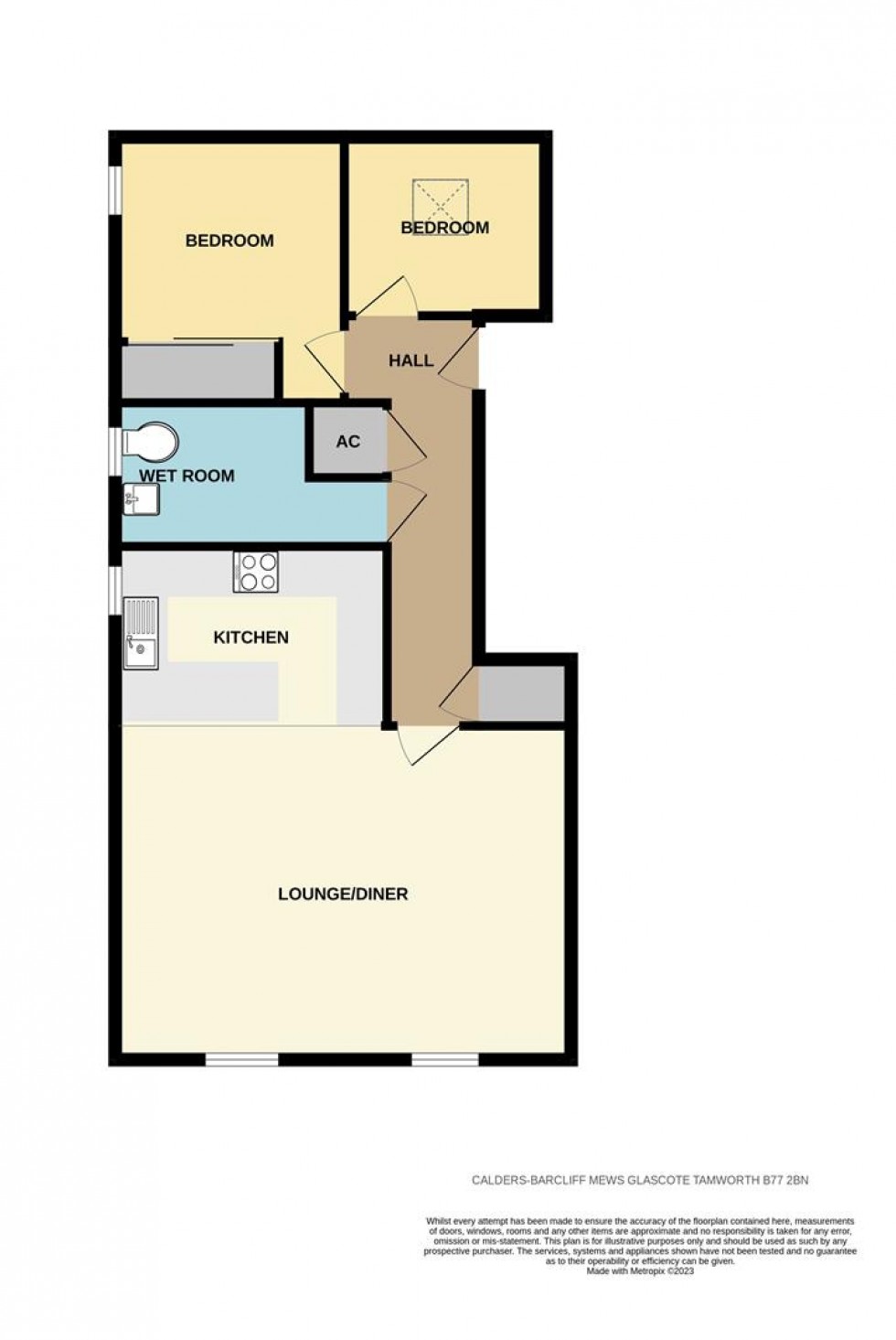Floorplan for 3 Barcliff Mews