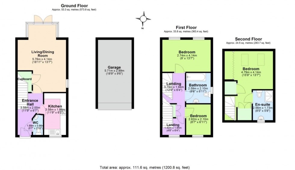 Floorplan for Isaac Grove, Ashby-De-La-Zouch