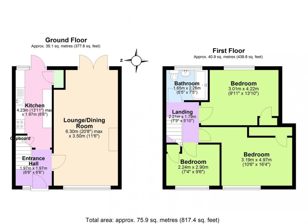 Floorplan for Masefield Drive, Tamworth